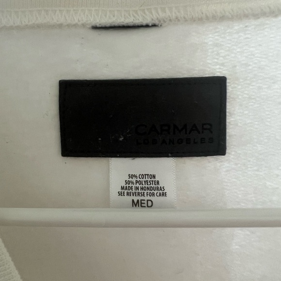 LF Stores Black Star Patch Pullover Sweatshirt Size M - Picture 3 of 4